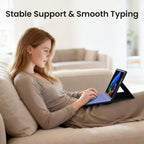 Omnpak Case for Microsoft Surface Pro 12" 2025, Lightweight Protective, Multiple Angle Viewing, Stylus Holder, Compatible with Type Cover Keyboard