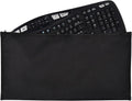 Logitech/Dell/Corsair/Havit/Redragon/Apple Magic Keyboard Dust Cover Pouch Case, Wireless/Wired Computer Gaming PC Keyboard Protector, Black