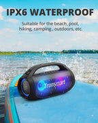 Tronsmart Bang SE Portable Bluetooth Speaker, Colorful LED and 40W Wireless Stereo to Infuse Your Party, Ultra Lightweight Portable Design and IPX6 Waterproof, Suitable for Party/Outdoor/Travel