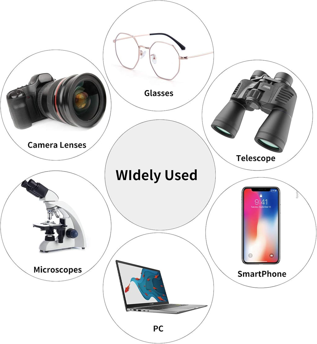 Professional DSLR Camera Cleaning Kit with APS-C Cleaning Swabs, Microfiber Cloths, Camera Cleaning Pen, for Camera Lens, Optical Lens and Digital SLR Cameras.