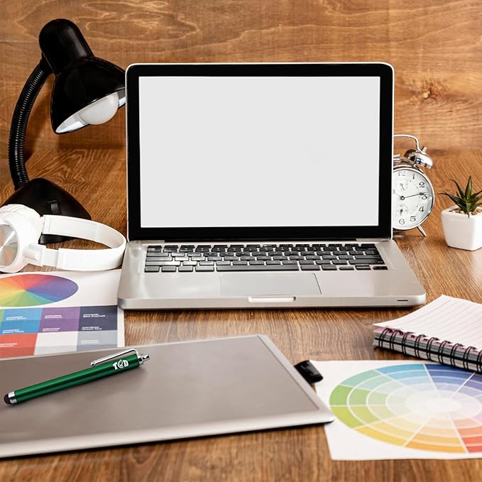 TCD 10-Pack Stylus Pen Set – Universal Capacitive Pen for iPad, iPhone, Tablet, Laptop – Premium Thick Rubber Tip Styluses for All Touchscreen Devices, Green