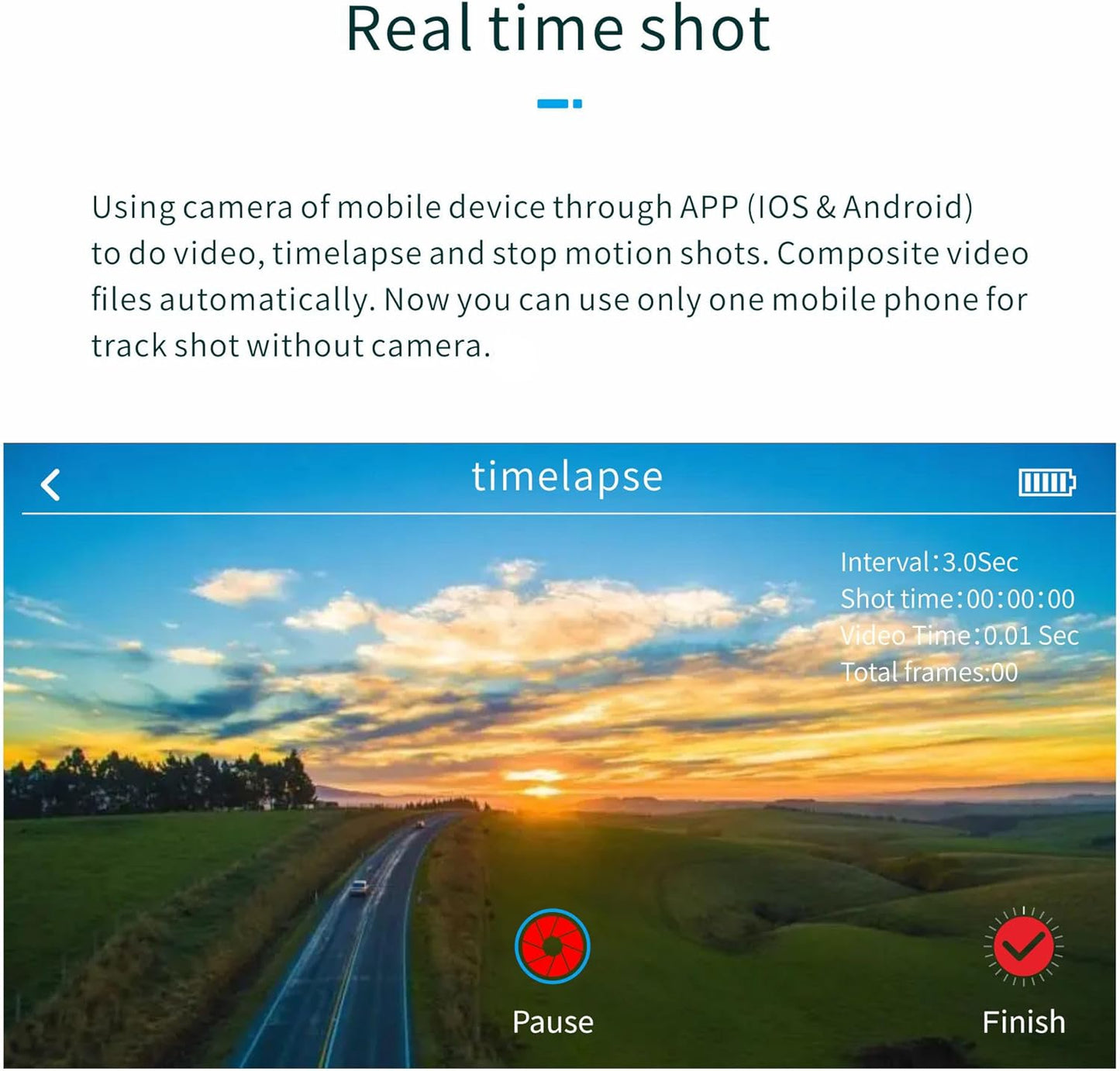 Konova New G1 Wireless Motorized Integrated Carbon Slider for Video, Time Lapse, Stop Motion, Parallax Panormaic Shooting (80cm (31.5"))