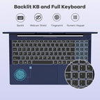 NIMO 15.6" IPS FHD-Gaming-Laptop, AMD Ryzen 5 6600H 6-Cores 660M GPU 64GB DDR5 RAM 1TB SSD(Beat i7-1165G7, Up to 4.5GHz) Computer with 100W GaN Type C Fingerprint Backlit Keyboard Win 11