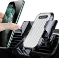 andobil Car Phone Mount - Military Sturdy, Firmly Grip & Never Slip, Ultra Stable, Easy Used, Compatible with iPhone 16 Pro Max, 16, 15, 14, 13, 12 Android Samsung S24 S23, Silver Car Vent Accessories