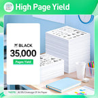 58D1X00 Toner Cartridge with Chip 1-Pack Black Extra High Yield Compatible Replacement for Lexmark MS725 MS821 MS822 MS823 MS824 MS825 MS826 MX721 MX722 MX725 MX822 MX824 MX826 Laser Printer Ink dn