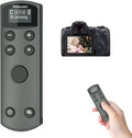 for Canon Rechargeable Camera Remote Control,Wireless Shutter Release Compatiable with EOS R,R5,R6,R50,R100,M6 Mark II,G5X Mark II,G7X Mark III,Rebel T7i,T8i,SL2,SL3,M50,M200;Replaces BR-E1