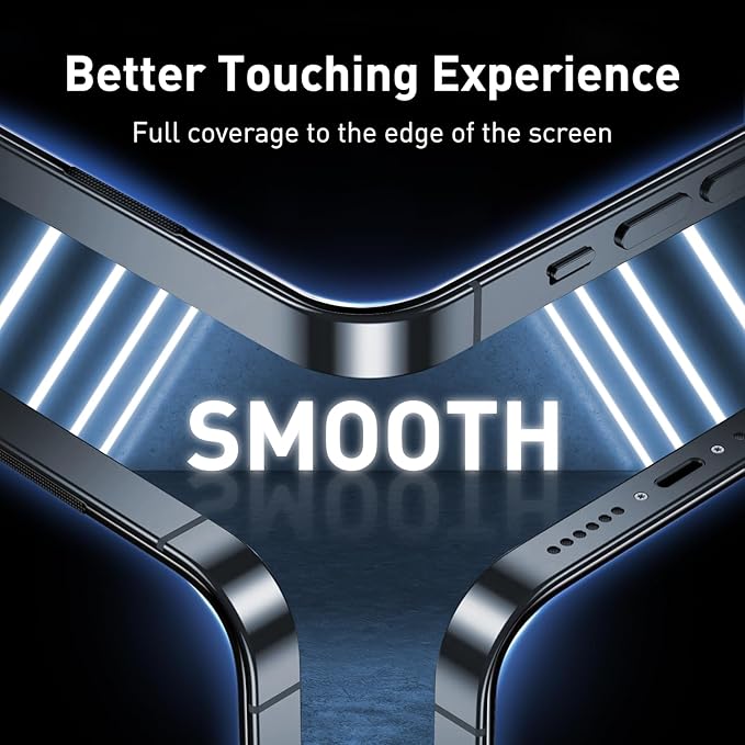 MOCOLL 2PCS for iPhone 14 Screen Protector 6.1 inch Anti Blue Light HD Clear Full Screen Film Eye Protection Easy to Install 9H Hardness Anti-scratch Bubble-free Tempered Glass