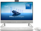Dell 24 All-in-One Desktop ec24250-23.8-inch FHD Touch Display, Intel Core 5 Processor 120U, Intel Graphics, 16GB DDR5 RAM, 512GB SSD, Windows 11 Home, Onsite Service+6 Months Retail Migrate - White