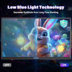 InnoView 23.8 Inch 2K 100Hz Large Portable Monitor ∆E<2 100% sRGB Fast IPS Portable Gaming Monitor QHD w/180° Adjustable Stand USB-C HDMI Laptop Monitor for PS5/4 Desktop MacBook Switch Xbox 2560X1440