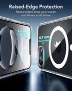 ESR for iPhone 16e Case, Compatible with MagSafe, Shockproof Military-Grade Protection, Magnetic Phone Case for iPhone 16e, Classic Hybrid Case,Clear