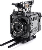 Tilta Camera Cage Compatible with Sony BURANO | Arri Rosettes, 1/4"-20 and 3/8"-16 Threads | w/Top Handle, Left/Right Side Arm, Battery Plate (Advanced Kit - V Mount)
