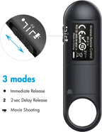 Wireless Camera Remote Shutter Release for Canon R3/ R7/ R10/ M50/ EOS M6 Mark II/R/RP /90D /6D Mark II /R5/ R6 /800D /850D /250D/Rebel SL2 /T7i /G5 X Mark II /G7 X Mark III, Replace Canon BR-E1