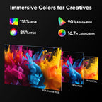 XPPen Artist 24 Pro 2.5K QHD Drawing Tablet with Screen,16.7M Colors Graphics Tablet with 8192 Pen Pressure Battery-Free Tilt Stylus & 20 Shortcut Keys for Windows, Mac, Chrome, Linux, 23.8"