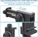 Suptig Phone Holder for Tripod, Action Camera Tripod Mount Adapter Compatible for iPhone, Gopro, DJI Action, Insta 360, Akaso, Mic, LED Light Photography Accessories