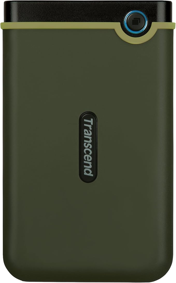 Transcend 1TB USB 3.1 Gen 1 StoreJet 25M3G SJ25M3G Rugged External Hard Drive TS1TSJ25M3G