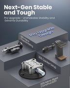 4.5" Suction Cup Camera Mount Universal Car Mount for Osmo 360 Camera, Phones, for Go-pro, for Insta360 Action Cams with 3.84" Magic Arm