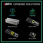 Addlink S85 2TB M.2 PCIe NVMe Gen4 Memory Expansion SSD, Speed Up to 6000 MB/s, Internal Solid State Drive with HMB Technology for Laptop, Gaming and Creators