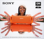 Sony ULT Field 1 Waterproof Portable Bluetooth Speaker, Enhanced Bass, 12h Battery, IP67 Rated Dustproof Shockproof Rustproof, Detachable Strap, SRSULT10D, Orange