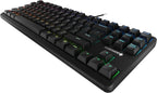 Cherry MX RGB Mechanical Keyboard with MX Red Silent Gold-Crosspoint Key switches for typists, Programmers, Creator, Coder, Work in The Office or at Home G80-3000N RGB (TenKeyLess (TKL)