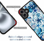 AIGOMARA Magnetic Case for iPhone 16 Plus [Compatible with MagSafe] Blue Shell Starfish Ocean Holiday Collage for Women Girls Men Soft TPU Bumper Hack PC Back Heavy Duty Protective Slim Cover