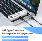 AODELAN for Canon Camera Tripod with Rechargeable Wireless Shutter Release,Shooting Grip Remote Control Handle for R10/ M50/EOS M6 Mark II/R/RP /90D /6D Mark II /R5/850D /Rebel SL2 /T7i /G5 X Mark II