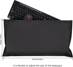 Keyboard Dust Cover for Universal Computer Keyboard, PC Bag Pouch Case for Full Size PC Mechanical Gaming Keyboards /108 Keys Keyboards/Logitech/iMac Magic Dust Cover(20.8 x 11 Inch)