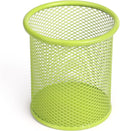 Tamaki Pen Holder Cup for Desk, Wire Mesh Pencil Cup Holder for Desk Office Pen Organizer (Green)