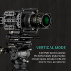 Tilta Camera Cage Base Kit Compatible with Blackmagic Pyxis 6K/ Pyxis 12K| Includes Full Cage, Top Handle, Side Handle, Side Plate, Bottom Plate & Mini Tool | ES-T21-A