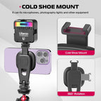 ULANZI Magnetic iPhone Tripod Mount MA23, Magnet Phone Holder Adapter Tripod Attachment Compatible with MagSafe Only for iPhone 12 13 14 15 16 Plus Pro Max All Series