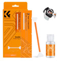 K&F Concept 16mm APS-C Sensor Cleaning Kit, Mirrorless Digital Camera Lens Cleaner Kit - 20ml Sensor Cleaner & 10 X Double-Tipped Sensor Cleaning Swabs for APS-C Type CMOS & CCD Sensors