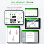 Stylus Pen for iPad 2018-2025: 15 Mins Fast Charging Pencil 1 Generation with Tilt Sensitivity Palm Rejection - Work for iPad Air 3 4 5 M2 M3- Pro 11" 12.9" M4 - Mini 5 6 - iPad 6 7 8 9 10 11 (Pink)