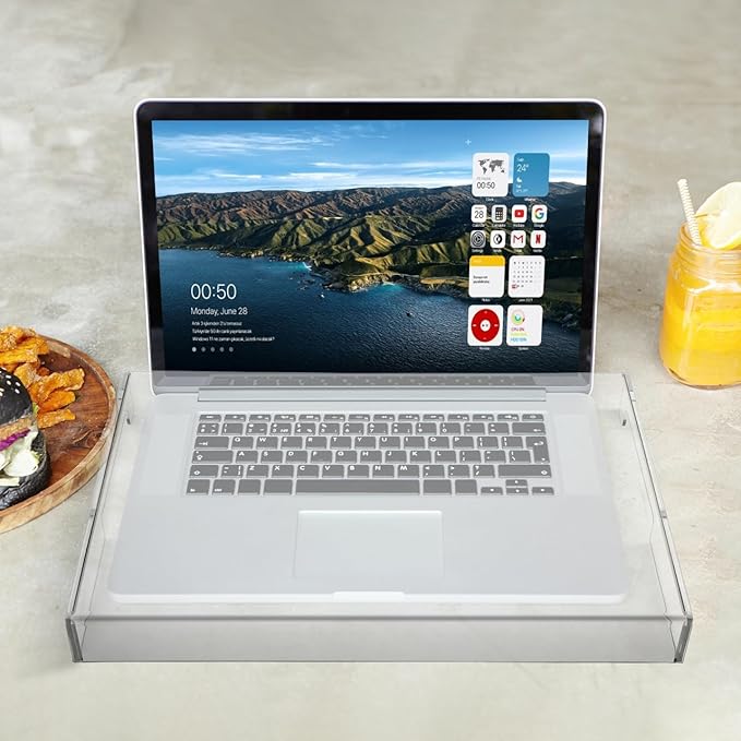 15.6inch Laptop Keyboard Covers Acrylic Keyboard Cover Cat Laptop KeyboardProtector Transparent Protector for Desktop