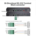 AV Access HDMI USB Extender(HDBaseT) KVM, 100m/330ft 4K 60Hz 1080p 120Hz Over Cat5e/6/6a/7, 4 Ports USB2.0, No Signal Loss and Latency, RS232, POE, Independent EDID Management (4KEX100-KVM)