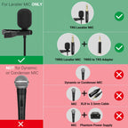 Cubilux Lightning to 3.5mm TRS Microphone Adapter with Headphone Jack Compatible with iPhone 14 Pro Max 14 Plus/13/12/11/SE 2/Xr/Xs Max/8/7, 1/8” Audio & MIC Splitter for Old iPad (Lightning Version)