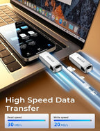 MFi Certified 512GB Flash Drive for iPhone iPad, IMKAR Memory Stick Storage for Photos Videos, Compatible with iPhone iPad Android and PC, Plug and Play No Application Required (Metal Silver)