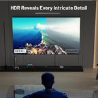 NEWCARE HDMI Switch 3 in 1 Out, 4K@60Hz HDMI 2.0 Switch with 2.6FT HDMI Cable, 3-Port HDMI Switcher Selector, Supports 4K 30Hz 3D 1080P HDCP2.2 for PS5 Xbox DVD Player Fire Stick PC, Grey