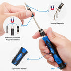 STREBITO Electronics Precision Screwdriver Sets 142-Piece with 120 Bits Magnetic Repair Tool Kit for iPhone, MacBook, Computer, Laptop, PC, Tablet, PS4, Xbox, Nintendo, Game Console