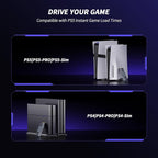 Yottamaster YS5 1TB SSD for PS5 Storage Expansion with Heatsink, M.2 PCIe 4.0 Gaming SSD Up to 7450MB/s, 3D NAND TLC, Internal Gaming Solid State Drive for PS5