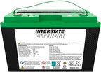 Interstate Batteries 24V 60Ah Group Size 31M Lithium Marine/RV Deep Cycle LiFePO4 Battery, Maintenance Free, Lightweight, Ideal For Boats, Trolling Motors, RV Camping, Off-Grid, Yachts (Li31M24V60)