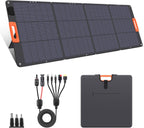 N-Type 16BB 200W Portable Solar Panel for Power Station ETFE Foldable Solar Panel High 25% Efficiency IP68 Waterproof Solar Panels Kit for Outdoor Camping RV Backuot
