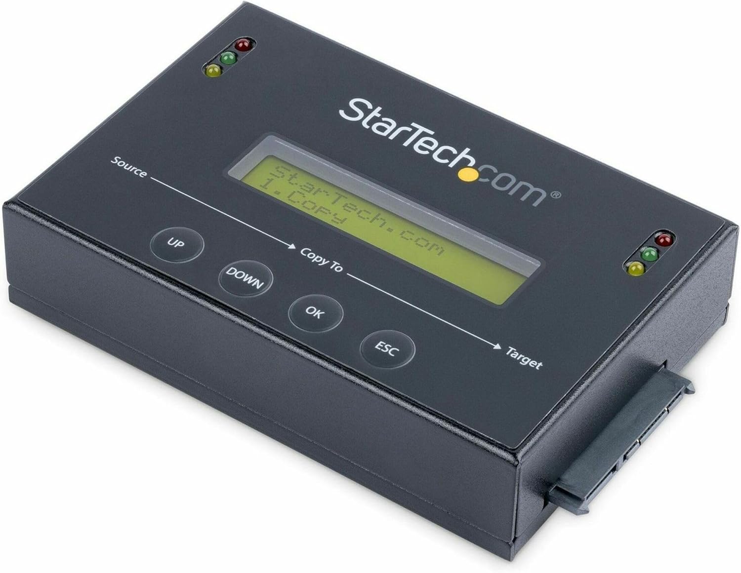 StarTech.com 1:1 Standalone Hard Drive Duplicator with Disk Image Manager For Backup and Restore, Store Several Disk Images on one 2.5/3.5" SATA Drive, HDD/SSD Cloner, No PC Required, TAA