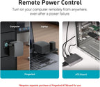 GL.iNet Comet (GL-RM1) Remote KVM Over Internet, 4K@30Hz Tailscale Support,Remote Keyboard, Video, Mouse, Install OS Via BIOS Control, Adapted KVM Switches for Home Offices,Data Center