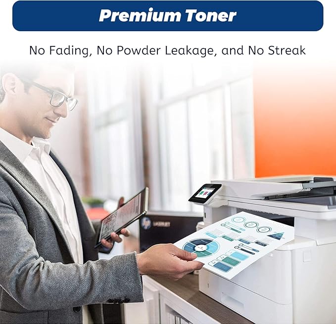 126A Toner Cartridge (with OEM CHIP),Replacement for HP 126 A CE310A CE311A CE312A CE313A for Laserjet Pro 100 Color MFP CP1025nw M175nw,M275 M275NW Printer, 4 Pack Black Cyan Magenta Yellow