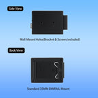 Industrial Mini Gigabit Ethernet Switch, 2-Port RJ45 + 1-Port SFP, Unmanaged Network Switch,Plug & Play,Fanless Metal Design,AC Power Supply(Non PoE)