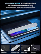 UPERFECT Portable Monitor 18.5-inch 120HZ Touchscreen 100% sRGB w/VESA & Stand 180° Adjustable Ultra-Slim & Lightweight Frameless FHD FreeSync IPS HDR Gaming Display, Travel Second Monitor for Laptop