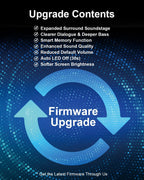 Hiwill 5.1ch Dolby Atmos Soundbar with 5.25'' Subwoofer, Clear Voice, Surround Sound System w/2 Wired Rear Speakers, 380W Peak Power Bluetooth PC Sound Bar for TV, eARC/ARC/Opt, 2025