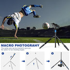 80/85 inches Heavy Duty Tripod for Camera and Phone, 85" Camera Monopod Tripods, DSLR Binoculars Spotting Scope Camcorders Video Tripod Stand, 360 Degree Ball Head, 35 lbs Loads