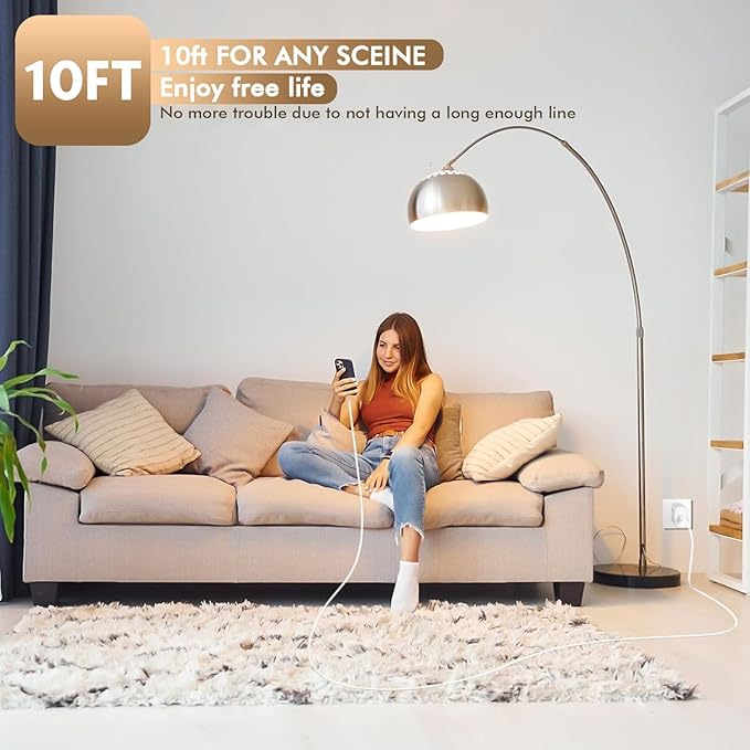 10FT iPhone 16e Charger Fast Charging,2Pack 20W USB C Apple 16e 15 Pro Charger Block & 10Foot Long USBC Woven Cable Cord for iPhone 16/16e/16 Pro Max/16 Pro/16 Plus/15/15 Pro Max/15 Plus/iPad Pro 12.9