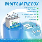 Redodo 12V 100Ah LiFePO4 Battery Group24, 25% Smaller Size, 1280Wh Energy with 100A BMS, 15000+ Cycles, Lightweight Lithium Deep Cycle Battery for RV, Camping, Trolling Motor, Home Storage 3 Pack