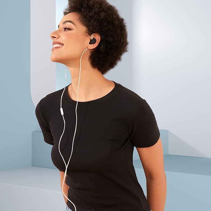 KZ ZSN PRO X in Ear Monitor Headphones Gaming Earbuds, High Fidelity Wired Earbuds, Hybrid Dual Driver IEMS Earphones with 1BA 1DD Detachable Tangle-Free Cable for Computer Tablet (Gold, with Mic)